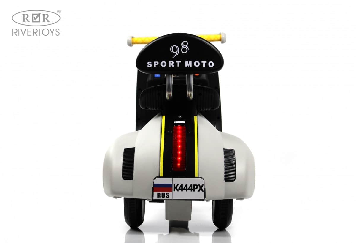 картинка Детский электроскутер K444PX серый 