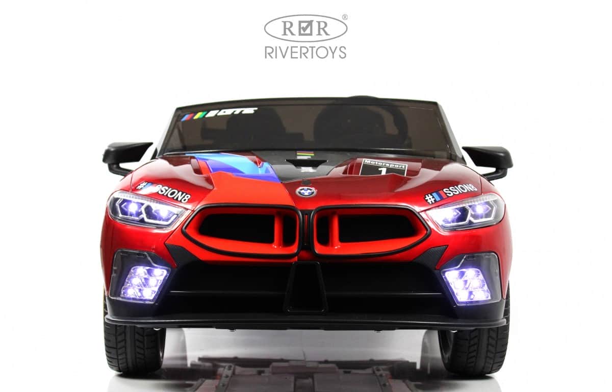 картинка Детский электромобиль F555FF красный глянец 