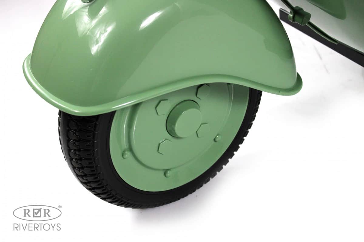 картинка Детский электроскутер VESPA (M888MM) зеленый 