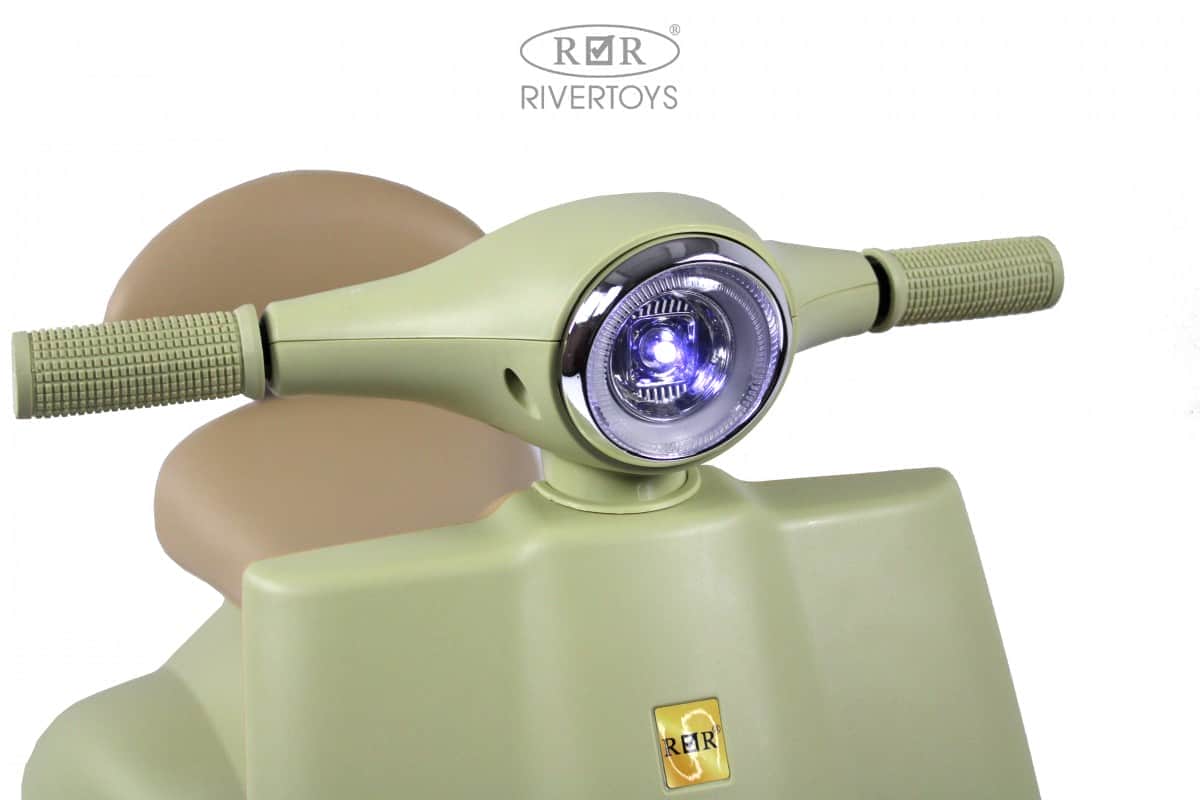 картинка Детский электроскутер K444PX-A зеленый 