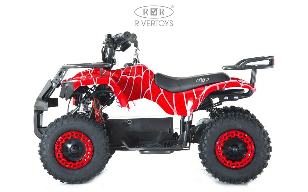 картинка Детский электроквадроцикл TIKI красный Spider 