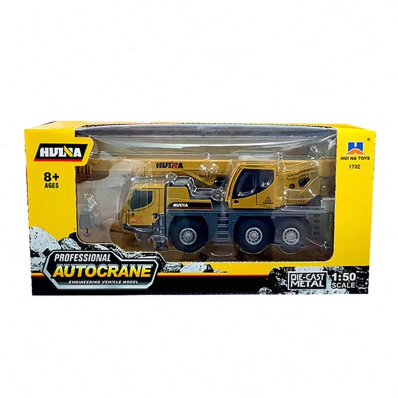 картинка Металлический грузовик - кран со стрелой Huina 1:50 - HN1702 