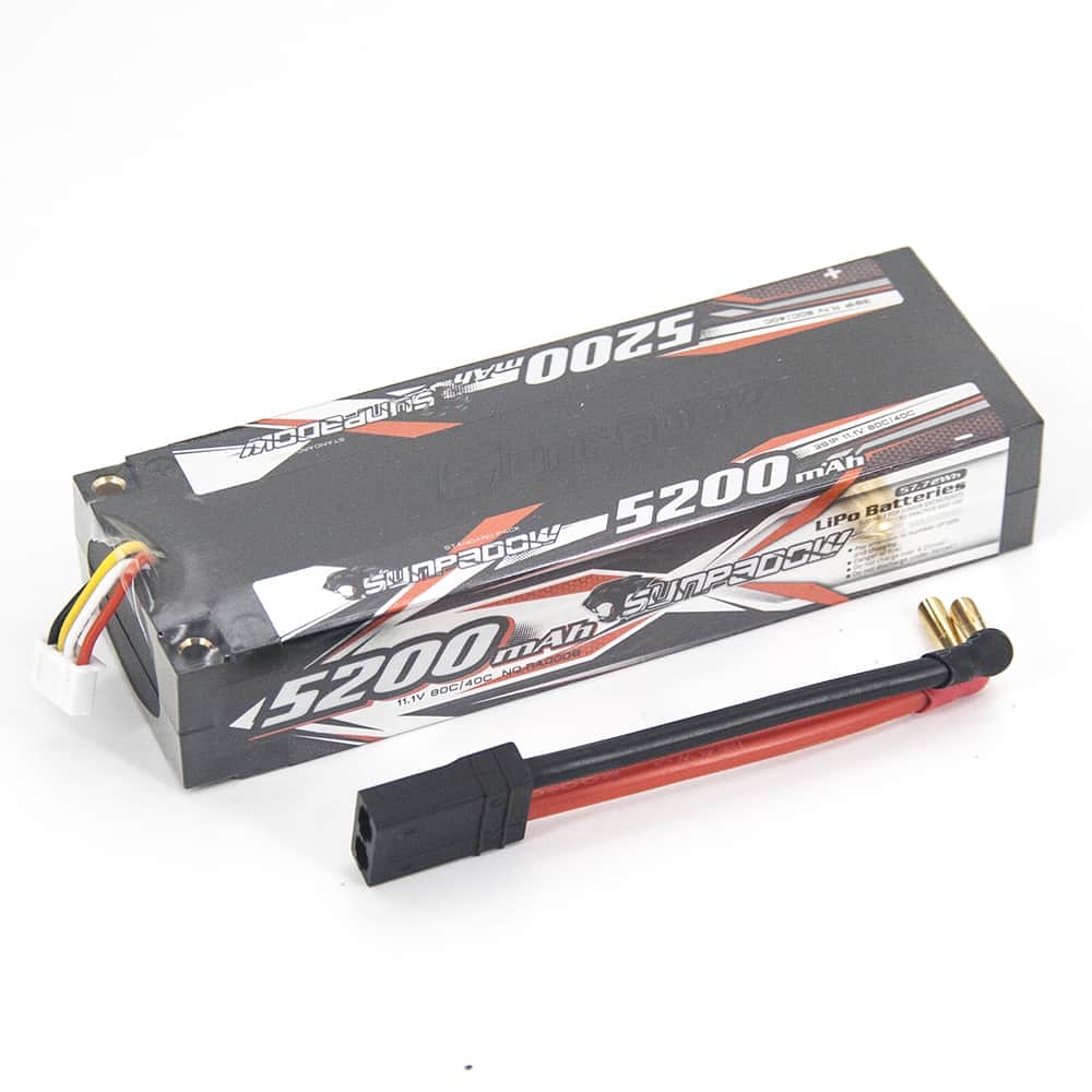 картинка Аккумулятор Sunpadow Li-Po 11.1V 5200 40C S TRX plug - SP-5200-3-40C-S-T 