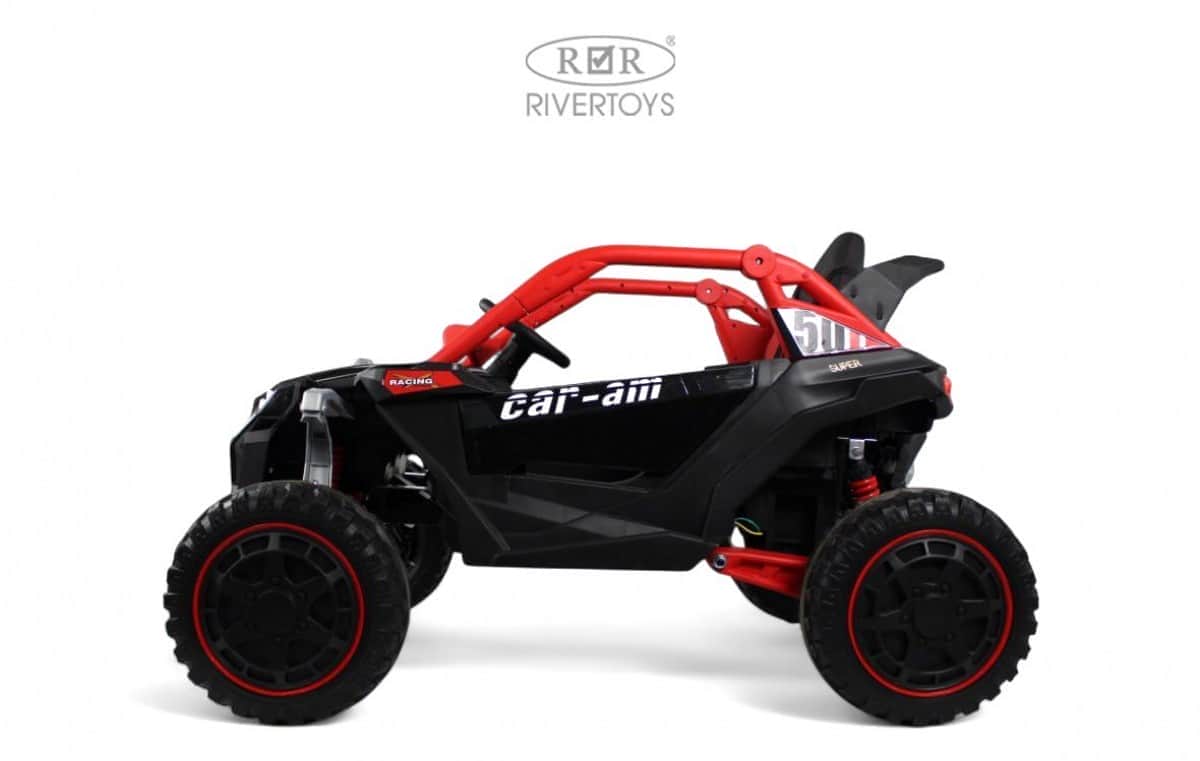 картинка Детский электромобиль Z707ZZ черно-красный 