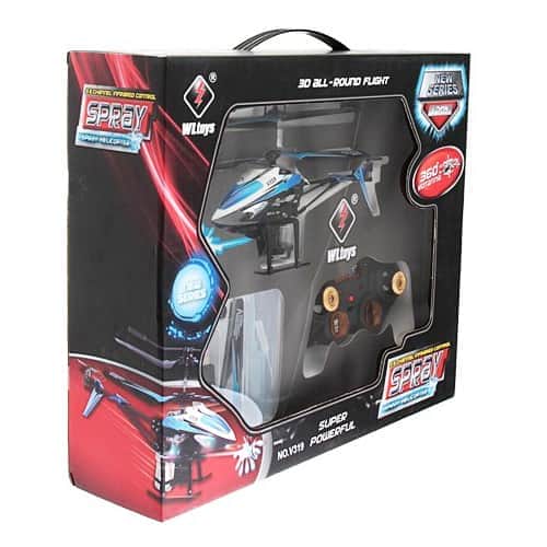 картинка Радиоуправляемый вертолет WL toys с водяной пушкой - V319 