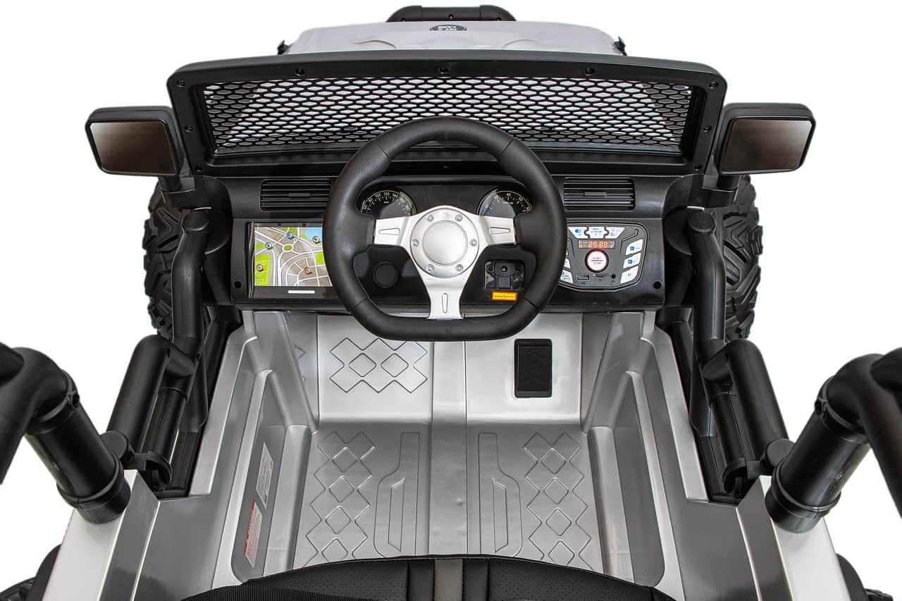 картинка Джип Jeep 24V JC666 Серебро краска 
