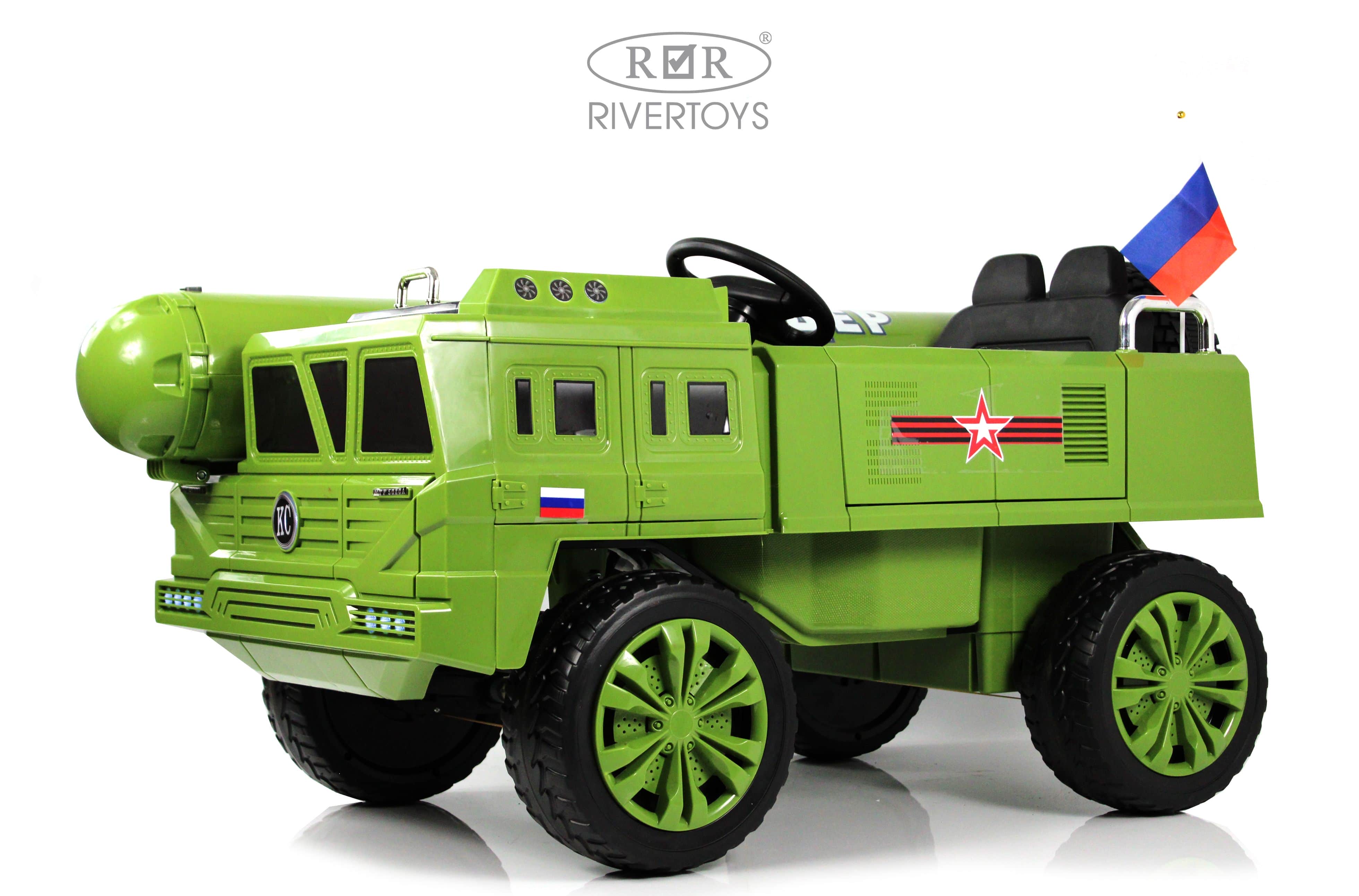 картинка Детский электромобиль B111CP зеленый 