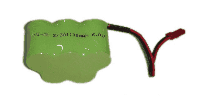 картинка Аккумулятор Ni-MH 6V 1100ma - 02155 