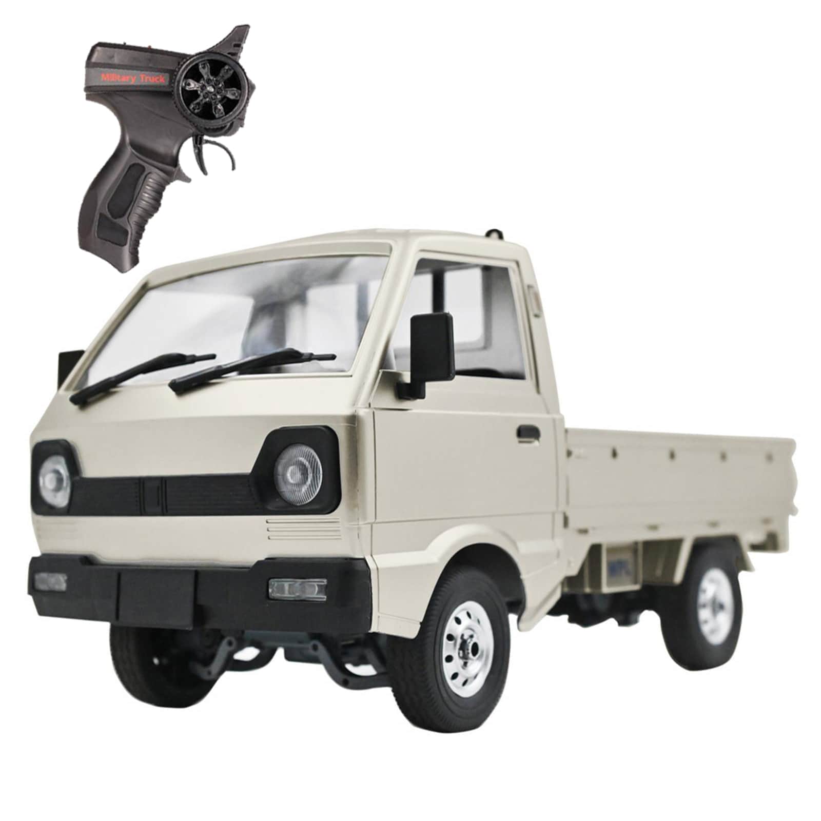 картинка Радиоуправляемый японский белый грузовичок WPL Suzuki Carry ST90 масштаб 1:10 - D-12 