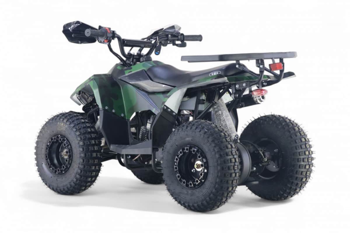 картинка Детский квадроцикл LEON 49CC зеленый камуфляж 
