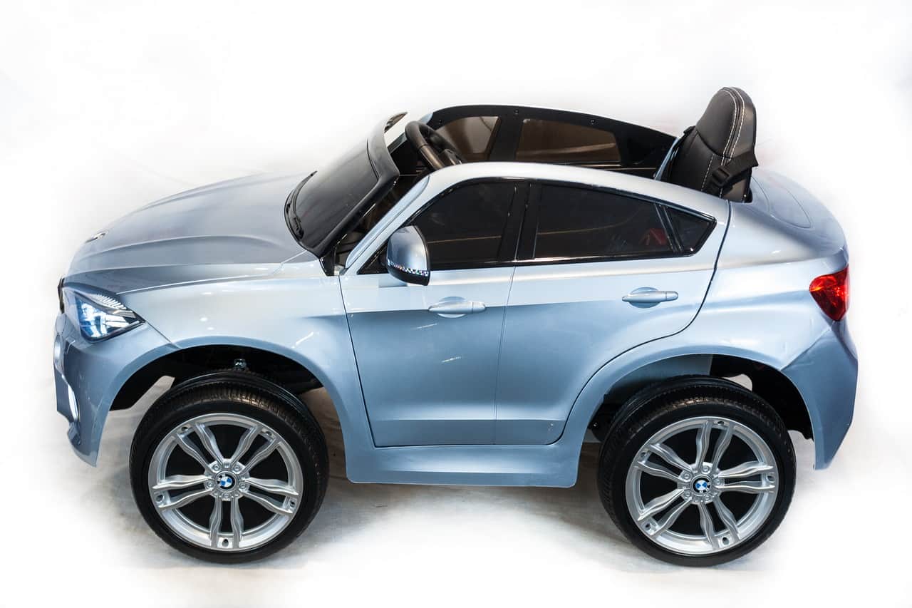 картинка Джип BMW X6M mini Серебро краска 