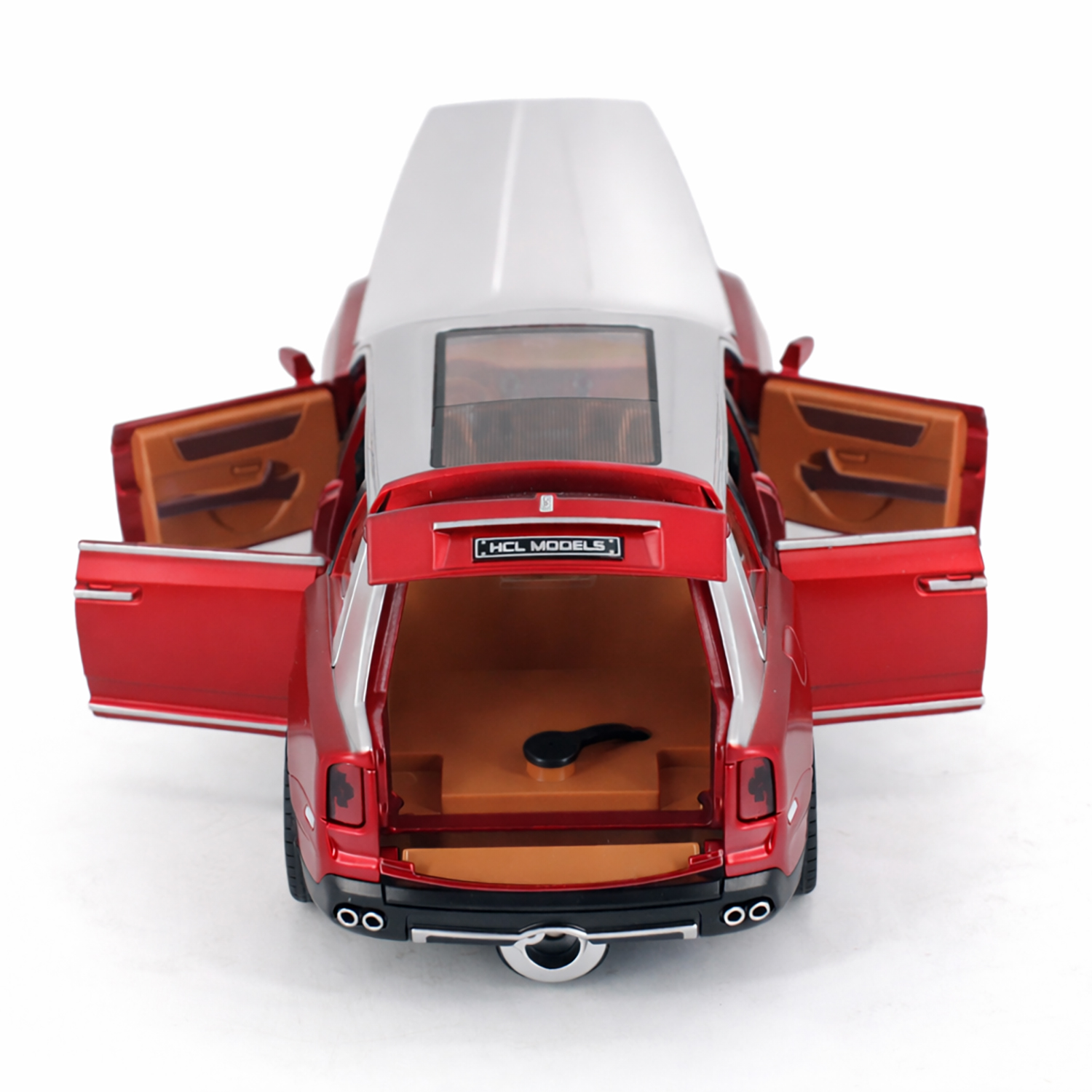 картинка Радиоуправляемая металлическая машина Rolls-Royce Cullinan 1:22 - HCL-3806-RED 
