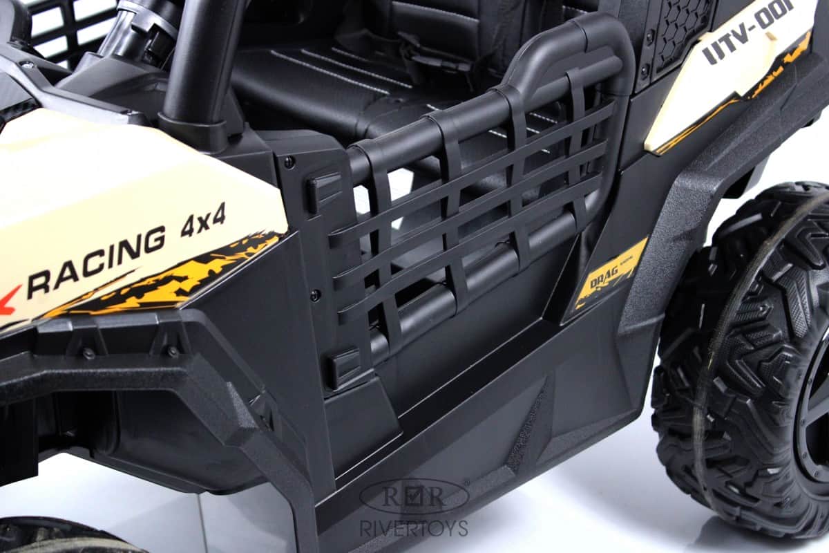 картинка Детский электромобиль K777KK 4WD кремовый 
