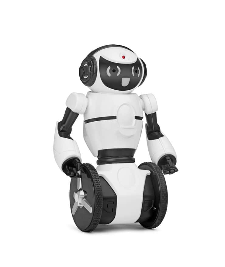 картинка Белый робот WL toys F4 c WiFi FPV камерой, управление через APP - WLT-F4 