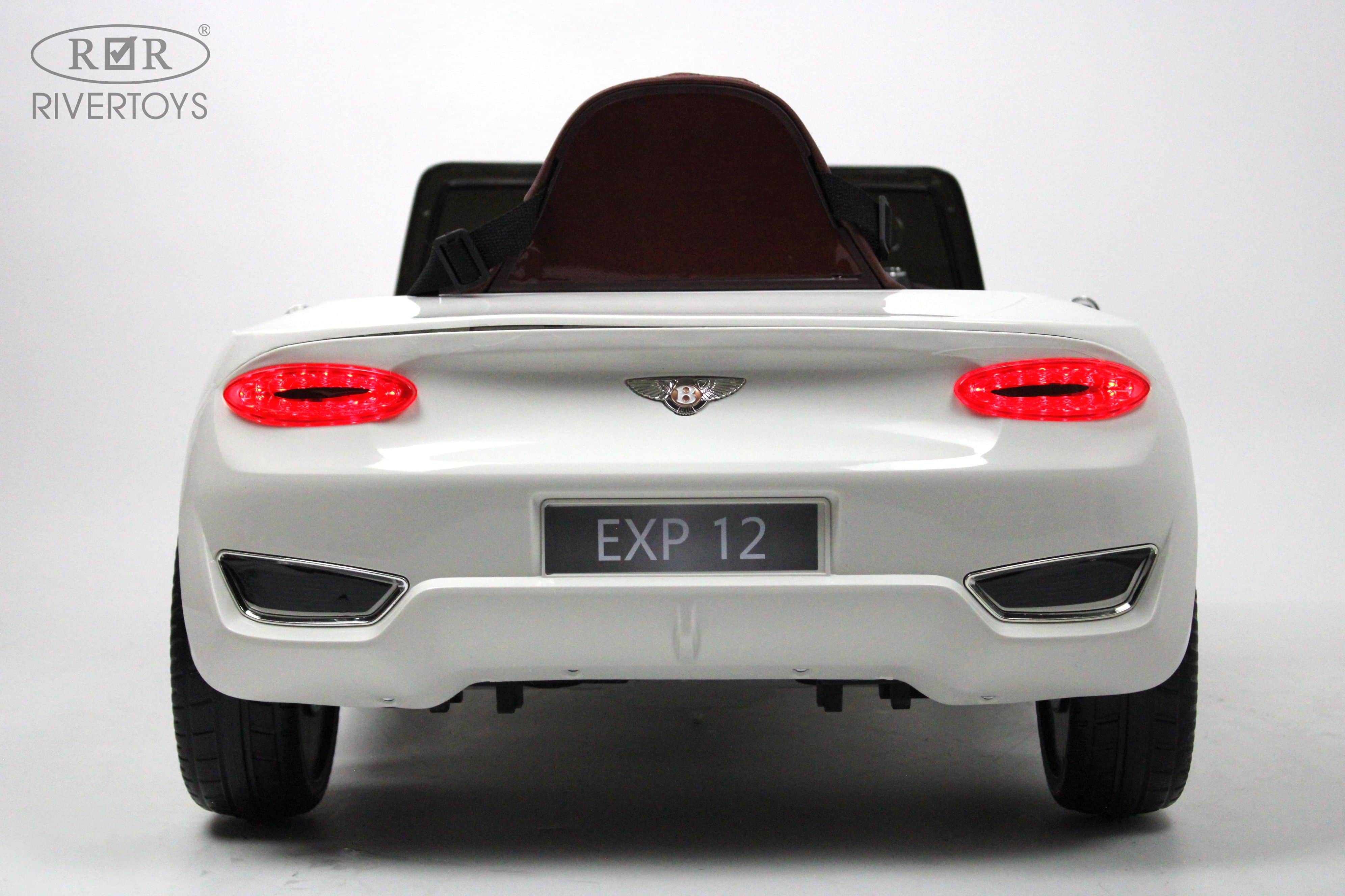 картинка Детский электромобиль Bentley EXP12 (JE1166) белый 