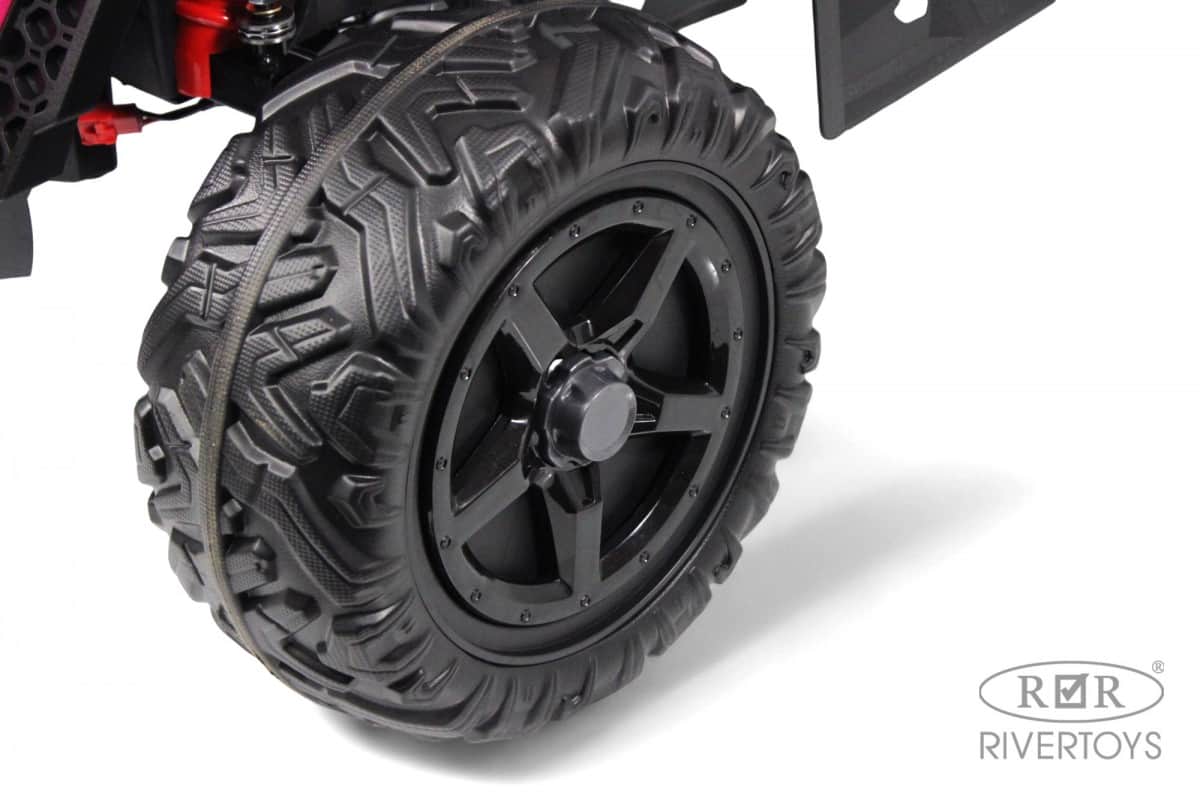 картинка Детский электромобиль K555KK 4WD 24V розовый 