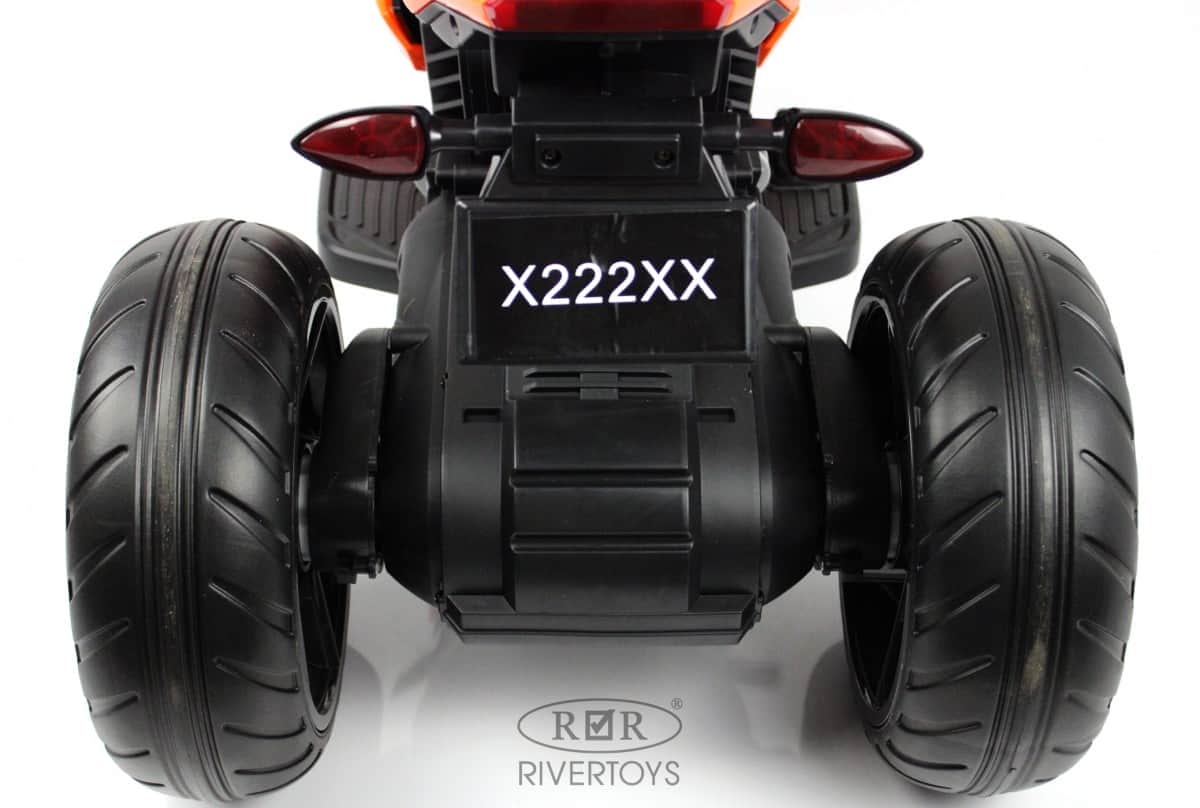 картинка Детский трицикл X222XX оранжевый 