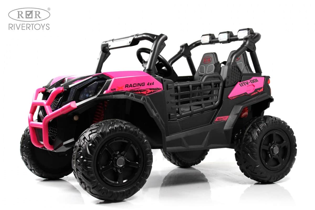 картинка Детский электромобиль K777KK 4WD розовый 
