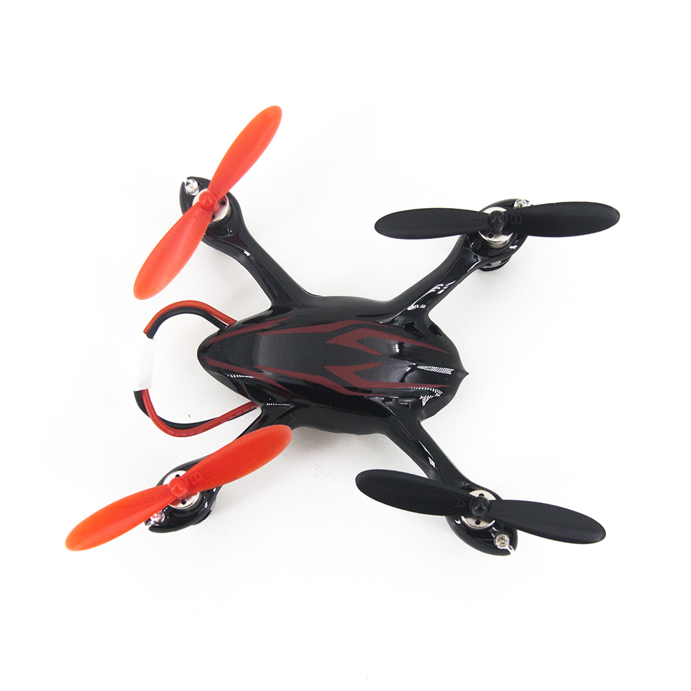 картинка Радиоуправляемый красный квадрокоптер Hubsan X4 H107C c видеокамерой 2.4G - H107C-R 