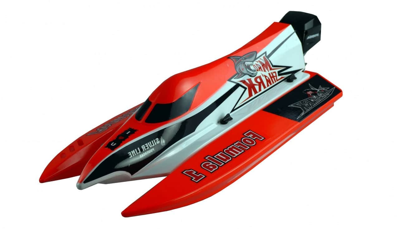 картинка Радиоуправляемый катер - катамаран Joysway Mad Shark V2 Brushless F1 boat RTR - JS8205V2 