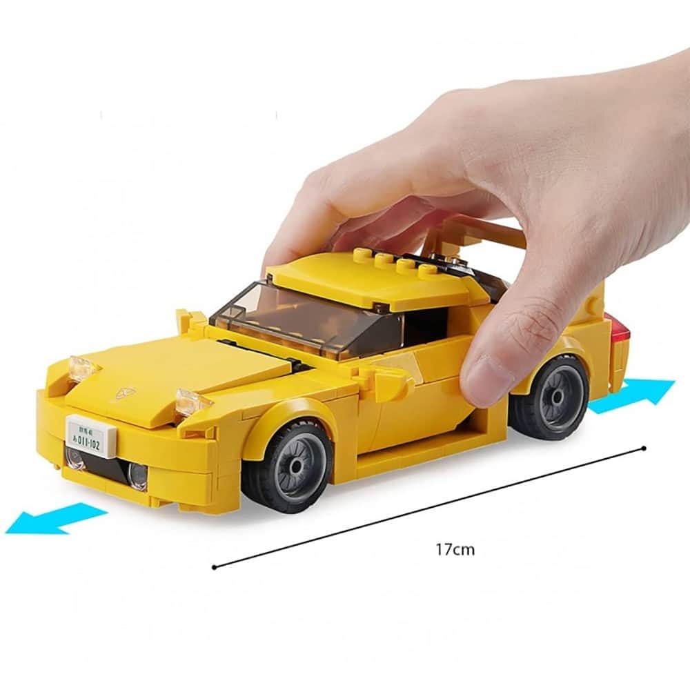 картинка Конструктор CADA автомобиль Mazda FD35 RX-7, 278 элементов - C55013W 