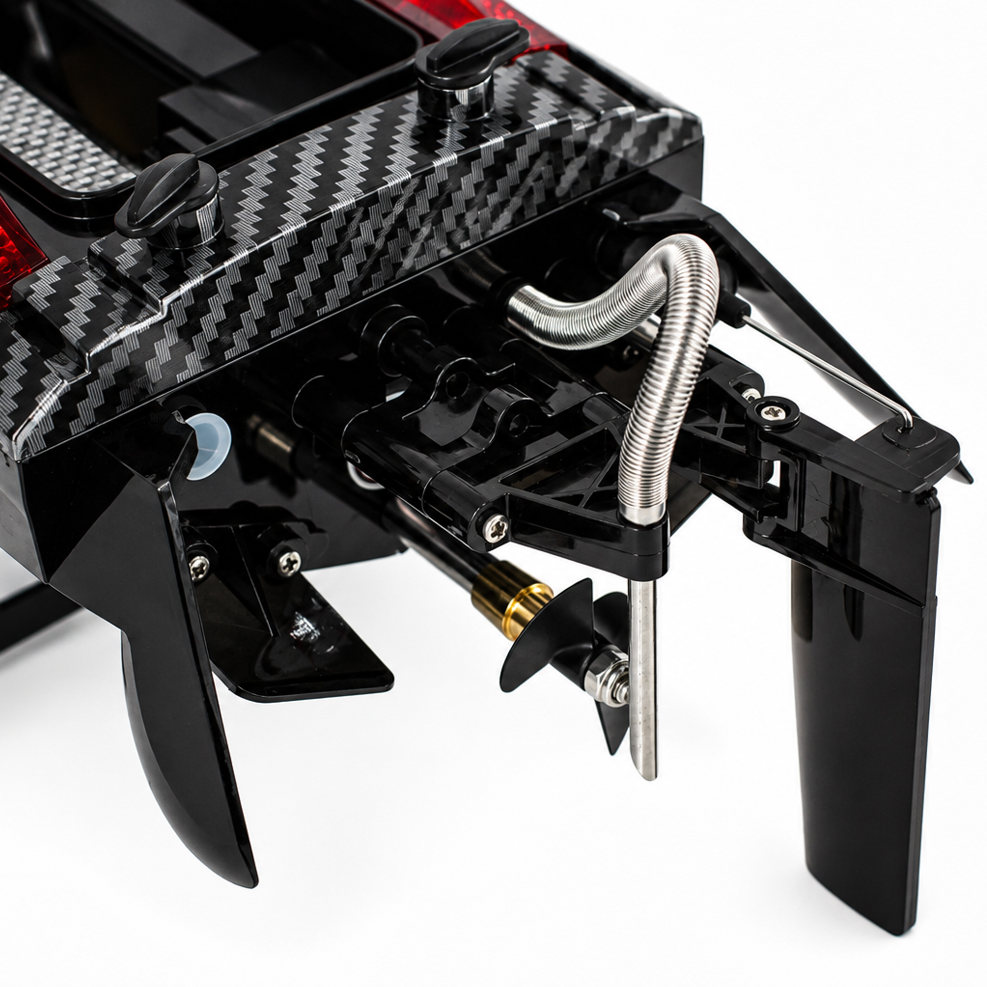 картинка Радиоуправляемый катер Black Extreme (48 см, 55 км/ч, Brushless) - HJ816PRO-CARBON-BLACK 