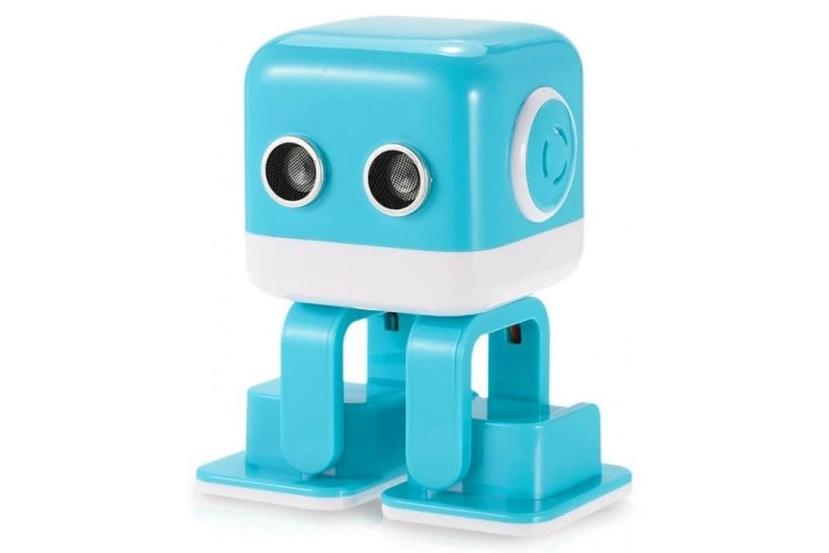 картинка Интеллектуальный танцующий робот WLtoys Cubee F9 Blue APP - WLT-F9 