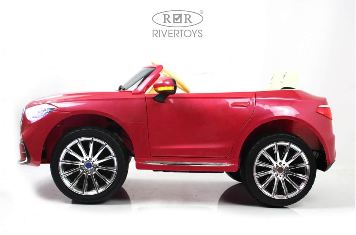 картинка Детский электромобиль М333БХ 4WD розовый глянец 
