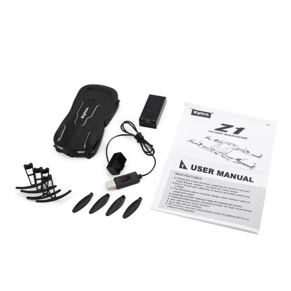 картинка Радиоуправляемый складной квадрокоптер Syma Z1 2.4G - Z1 