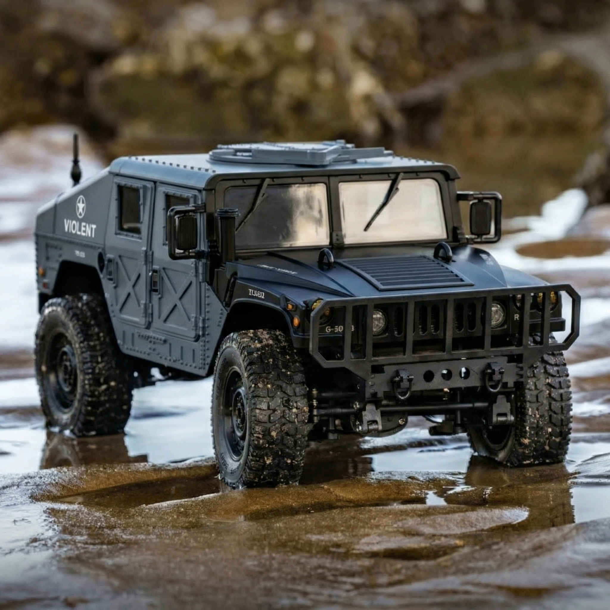 картинка Радиоуправляемая машина Hummer 1:16 - G2069-BLACK 