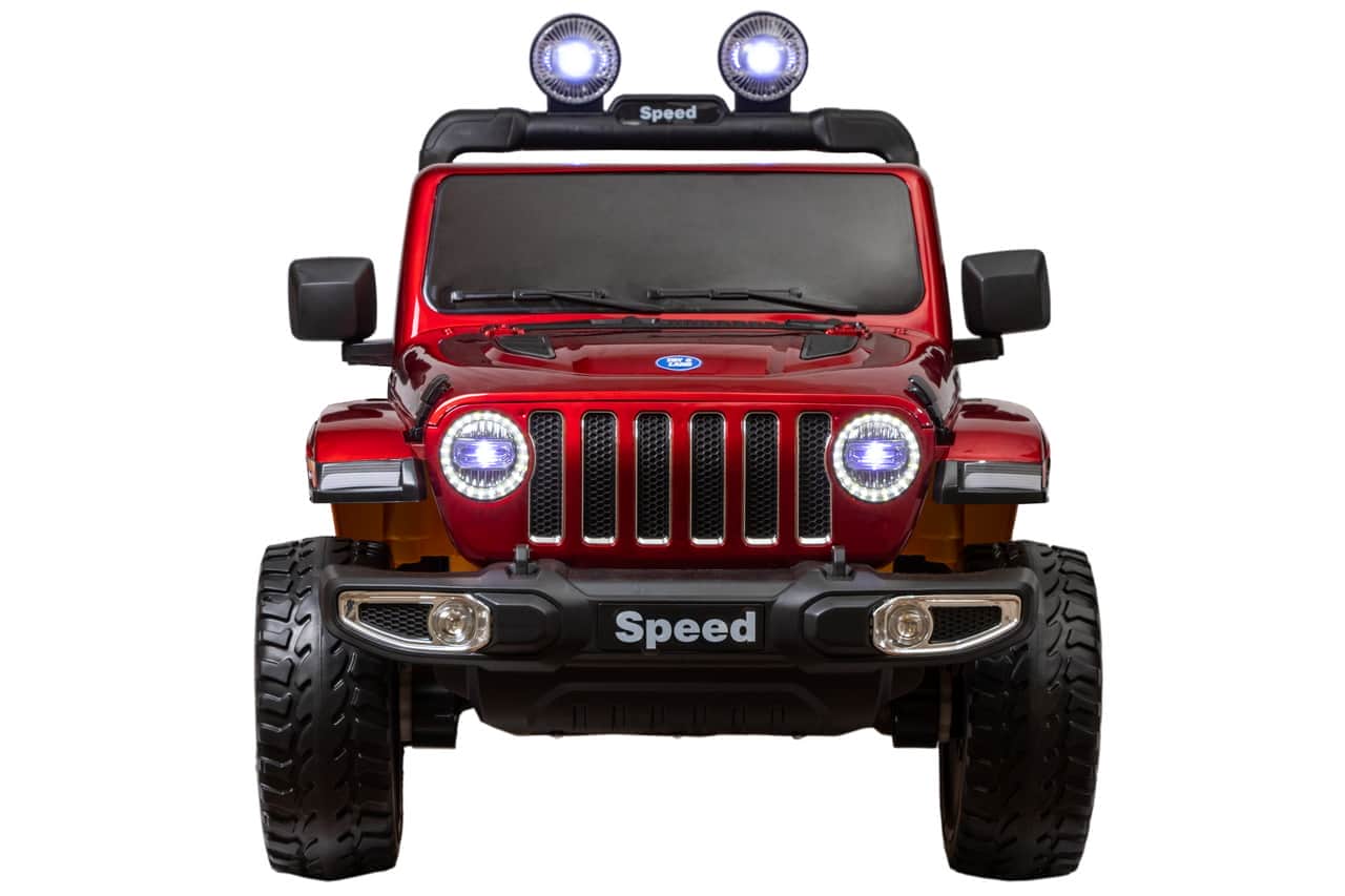 картинка Джип Jeep Rubicon 5016 Красный краска 