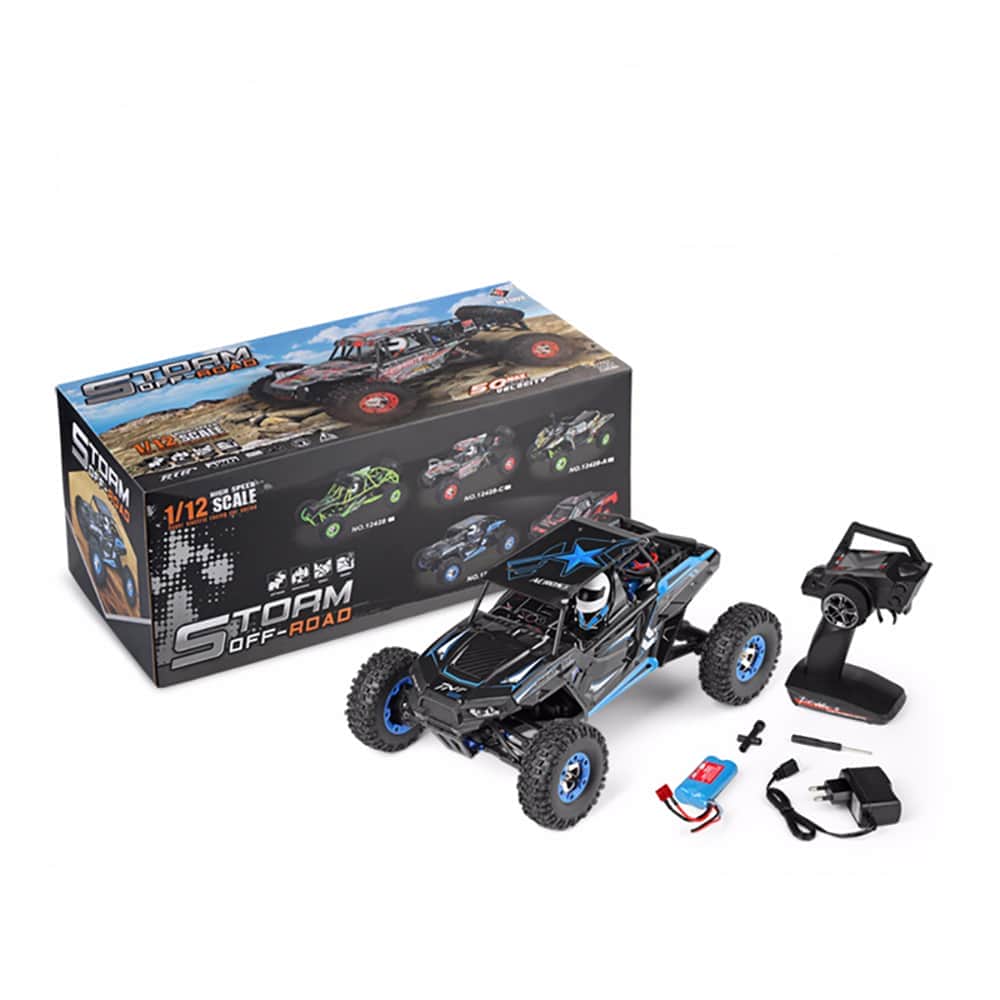 картинка Радиоуправляемый Дезерт-багги WLToys 4WD RTR масштаб 1:12 2.4G - WLT-12427-B 