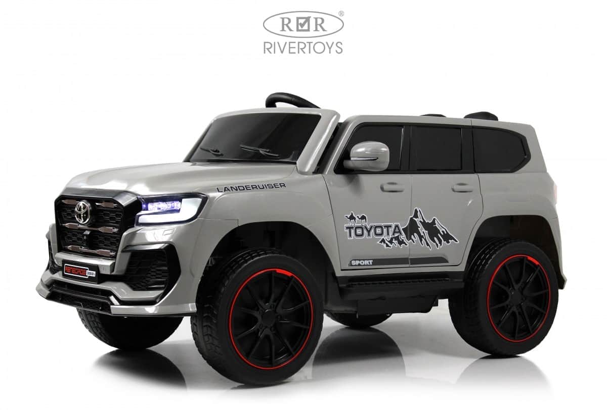 картинка Детский электромобиль G555GG серый 