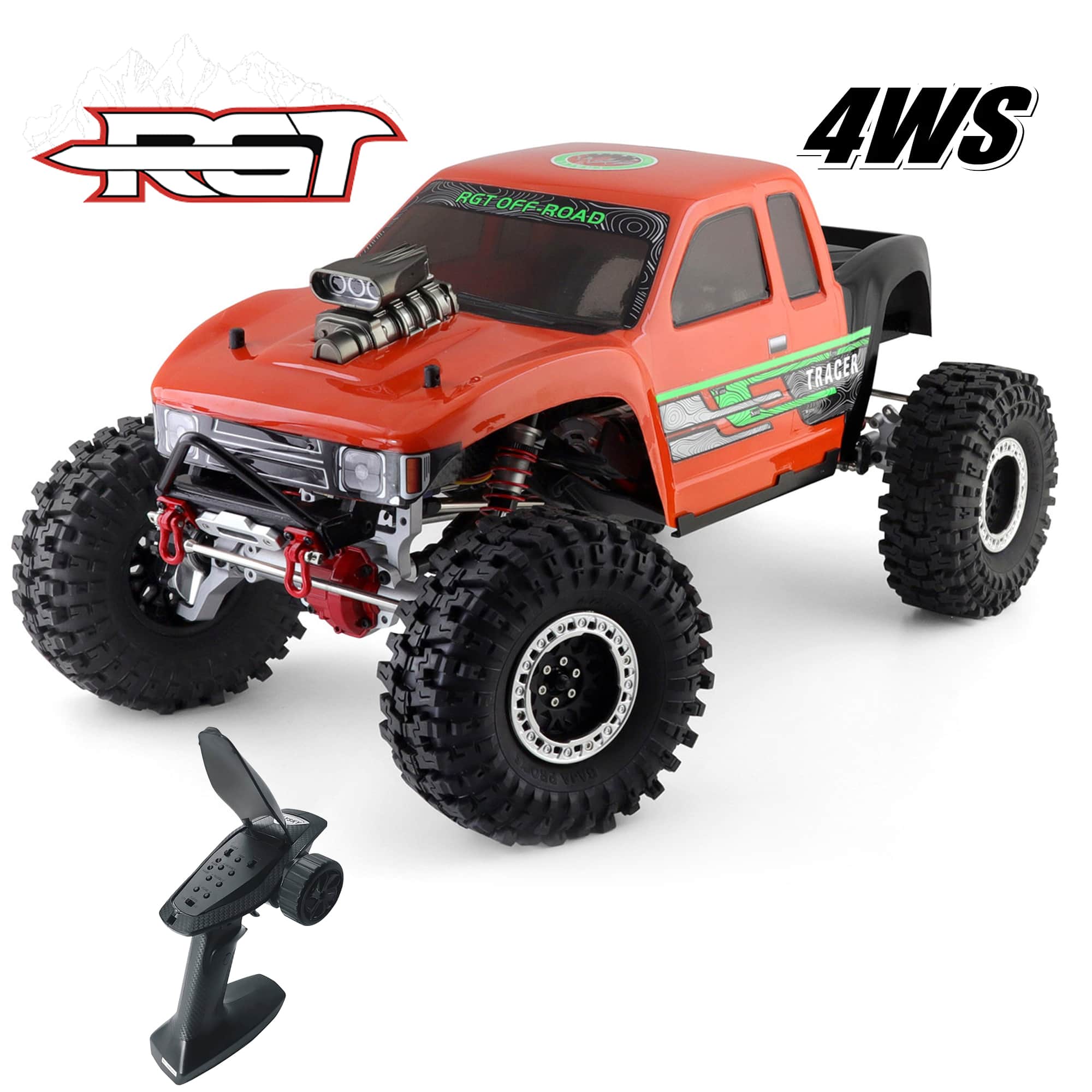 картинка Радиоуправляемый краулер HSP RGT TRACER 4WS 1:10 - EX86180PRO-R86600-1 