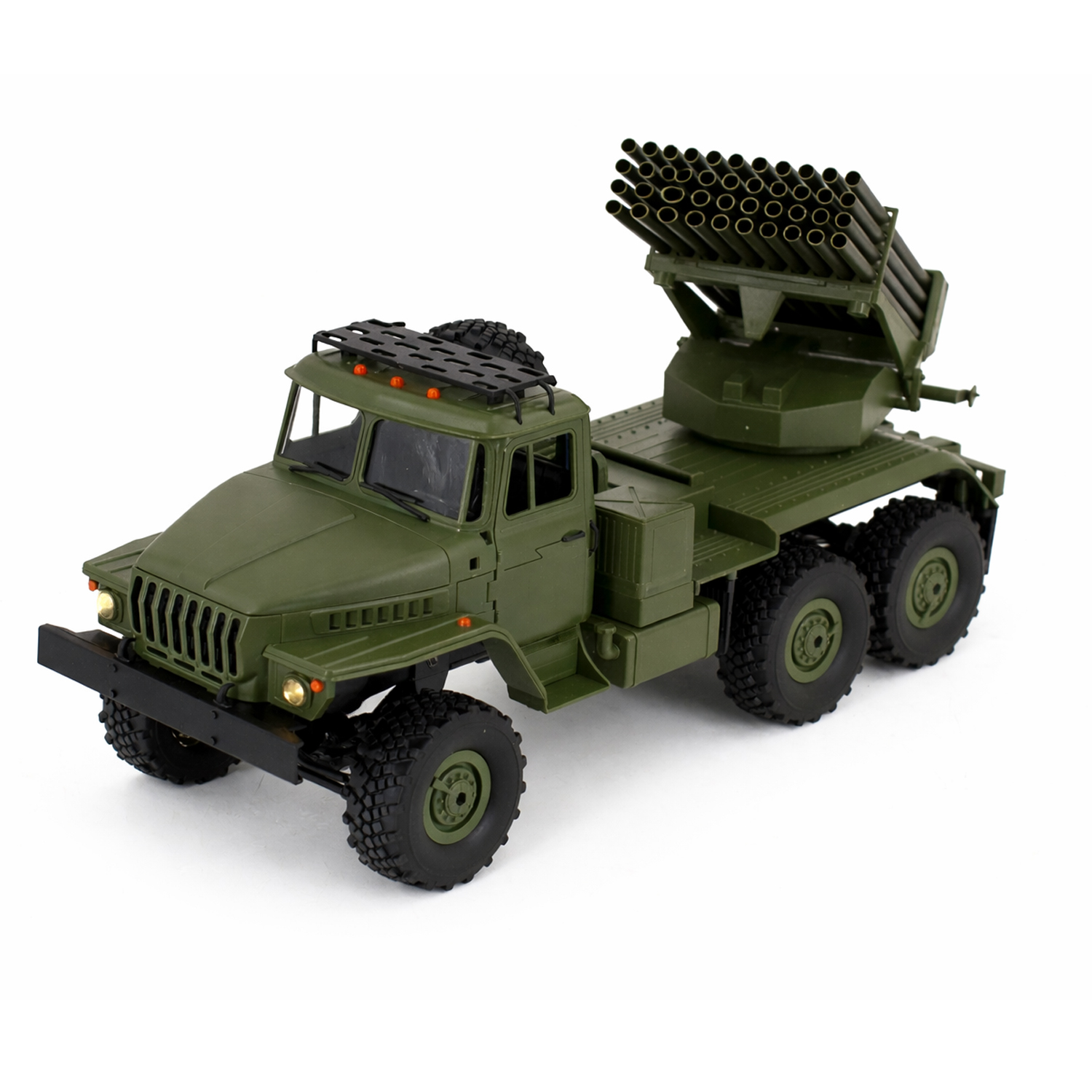 картинка Радиоуправляемый Советский военный грузовик Урал 6WD - WPLB-36-2 