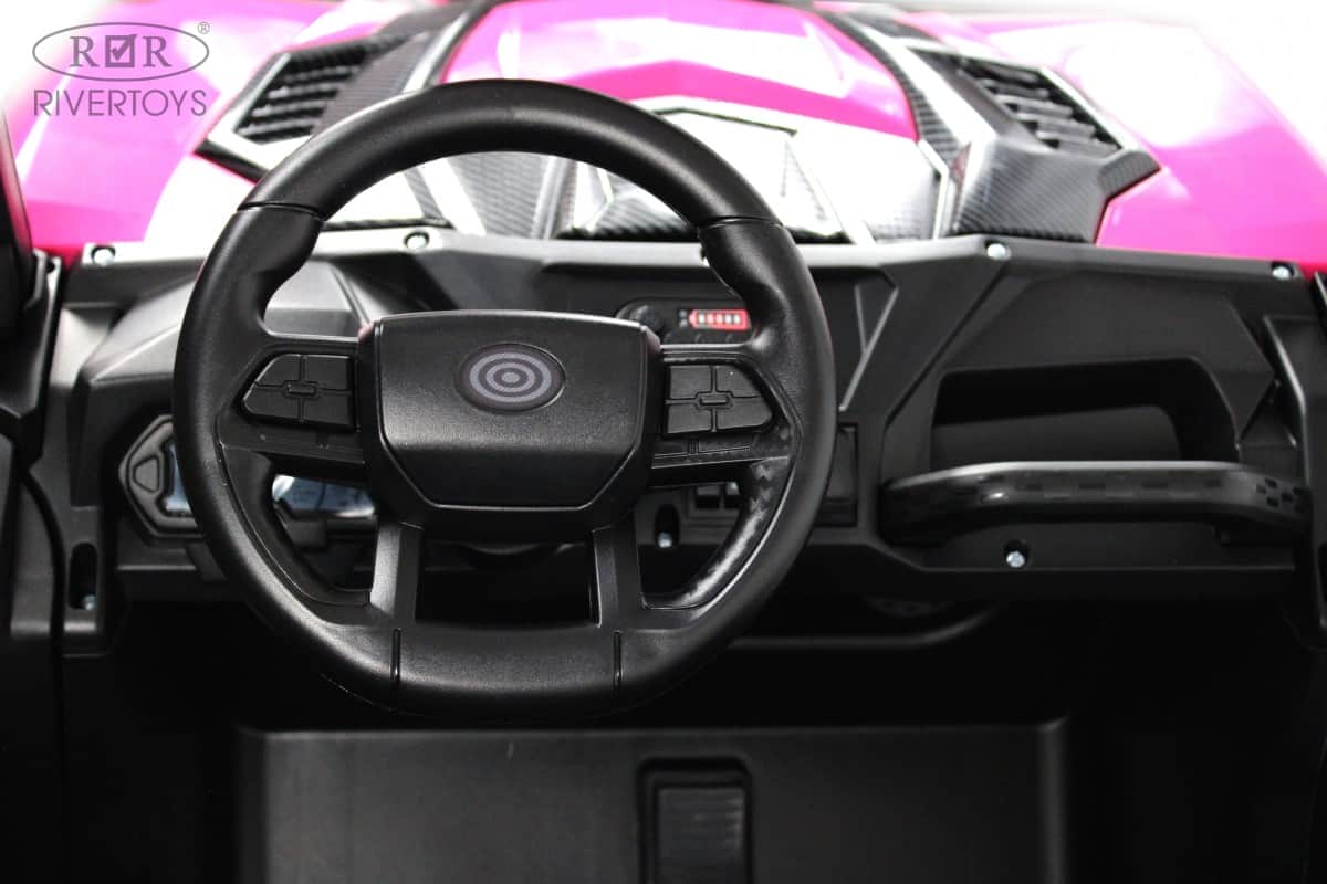 картинка Детский электромобиль K777KK 4WD розовый 