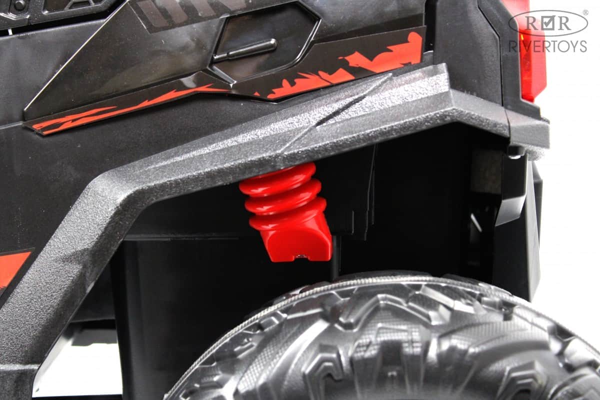 картинка Детский электромобиль K777KK 4WD черный 
