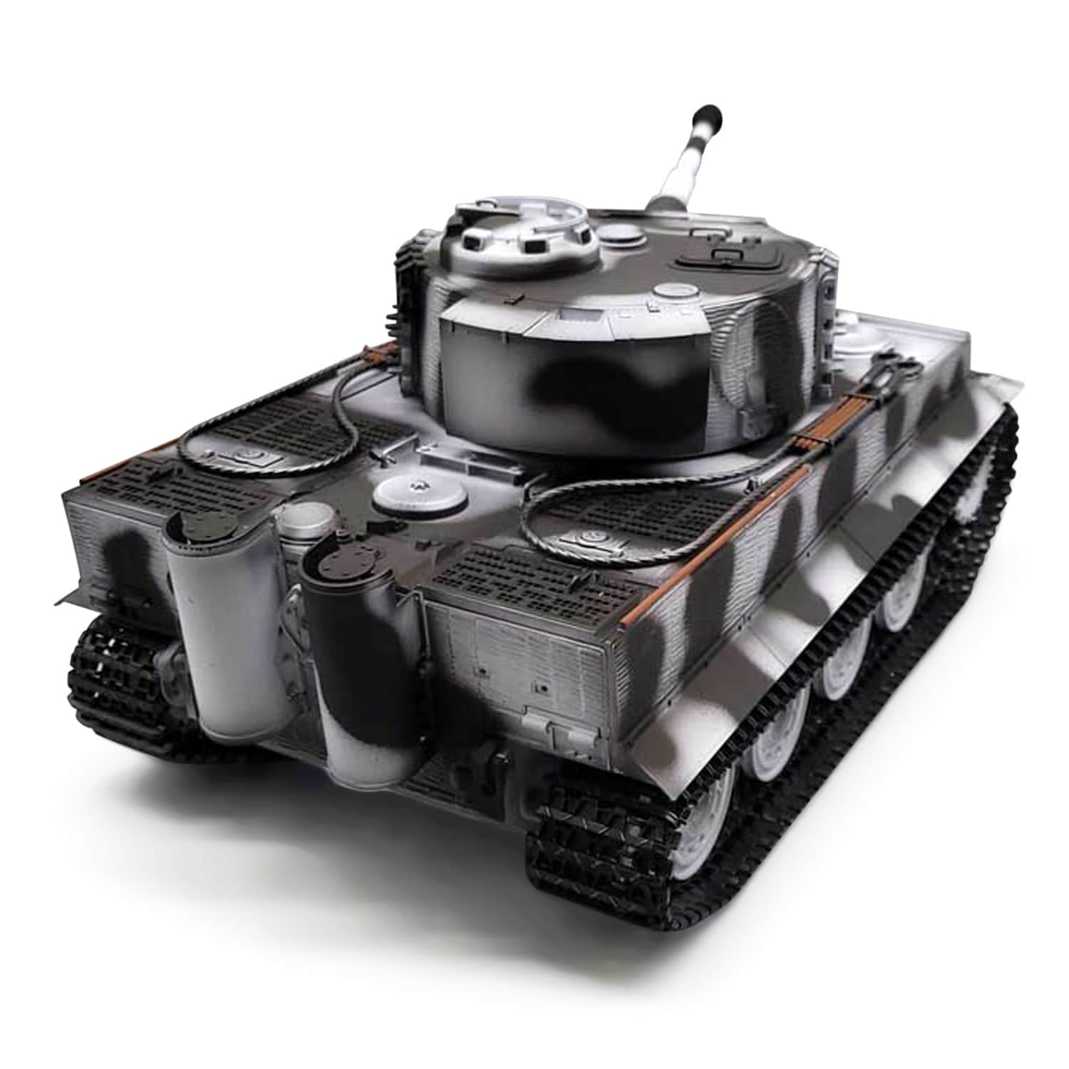 картинка Радиоуправляемый танк Taigen Tiger 1 Германия 1:16 (зимний камуфляж, звук, дым V3) - AS3818-D-WINTER 