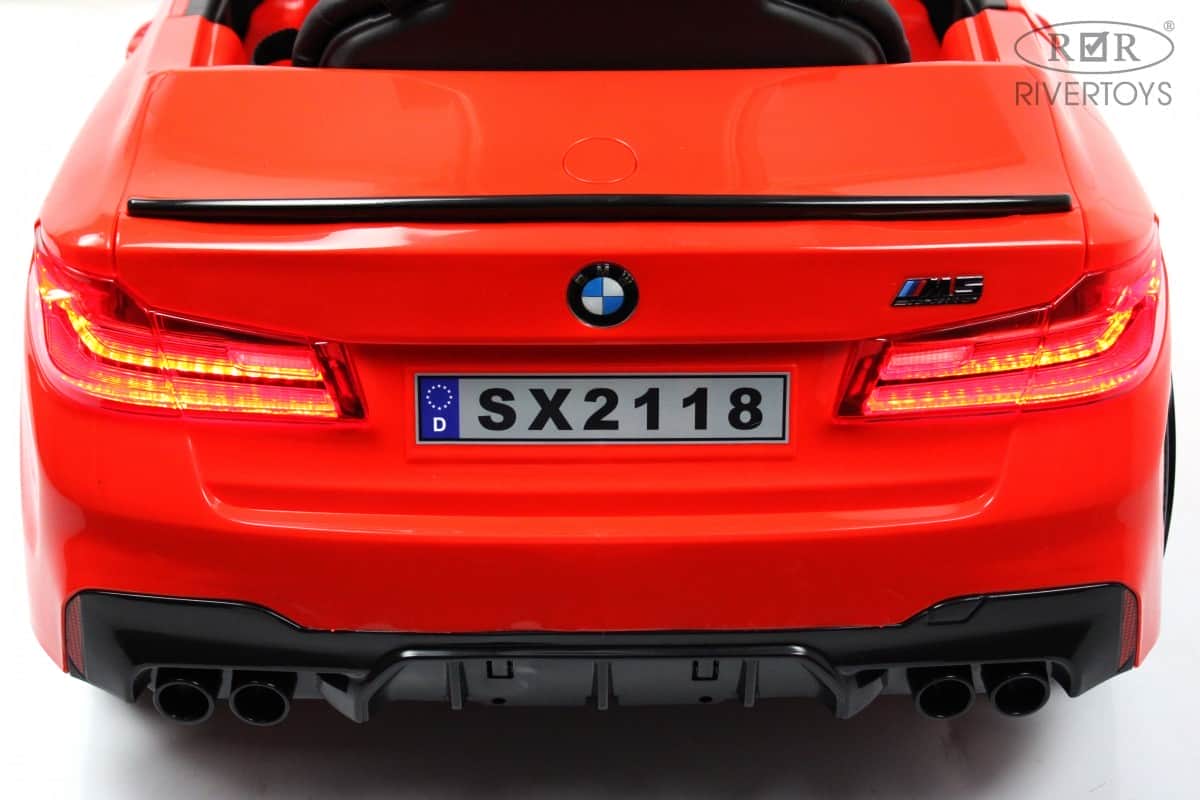 картинка Детский электромобиль BMW M5 Competition (A555MP) красный 