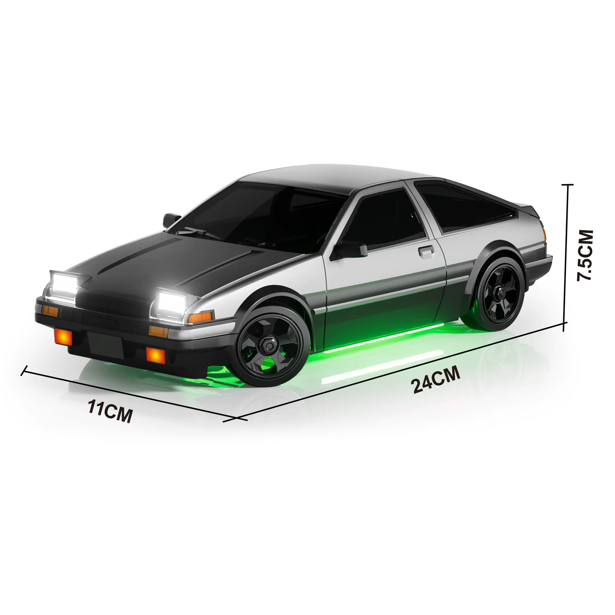 картинка Радиоуправляемая дрифт машина с гироскопом Toyota AE86 1:18 - HB-RP1809 
