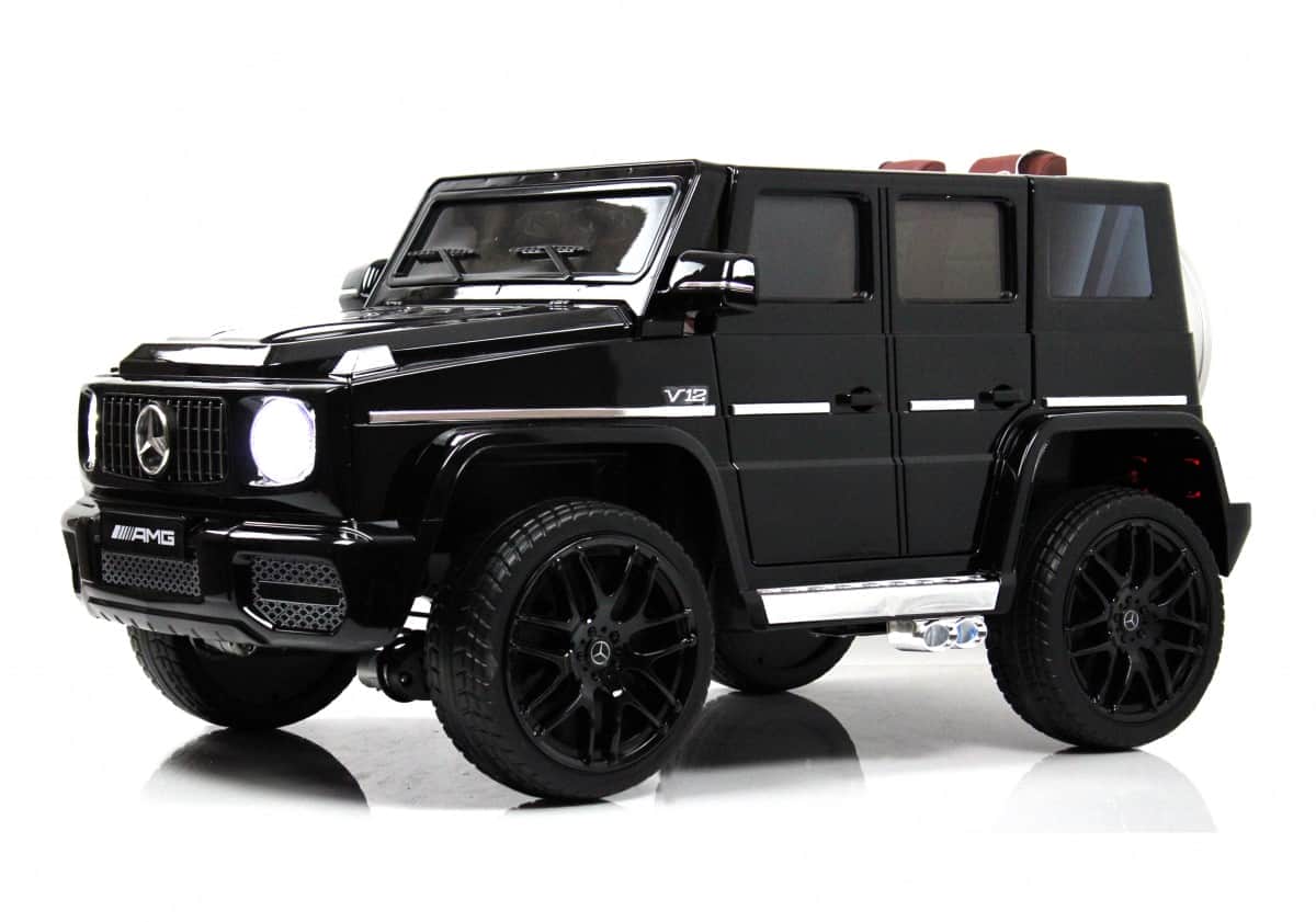 картинка Детский электромобиль Mercedes-Benz G65 (E111EE) черный глянец 