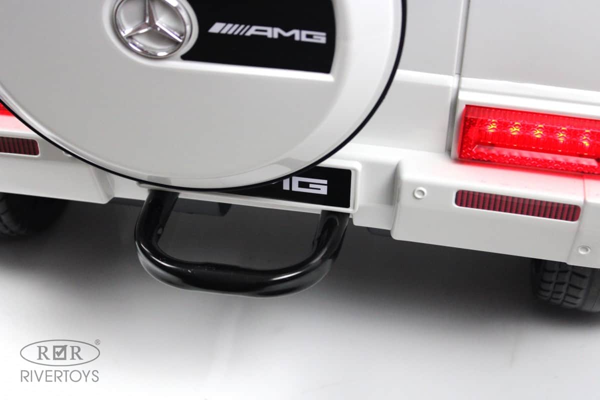 картинка Детский электромобиль Mercedes-Benz G65 (E111EE) белый 