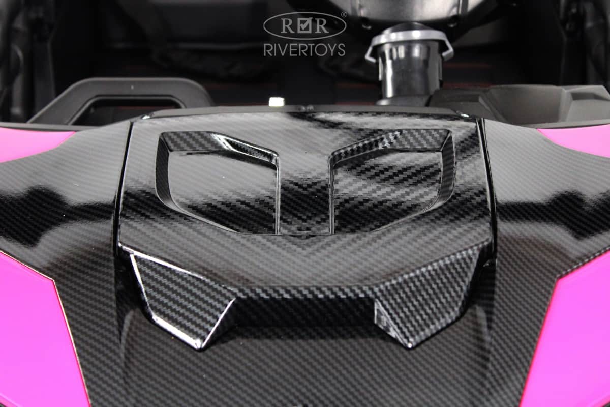 картинка Детский электромобиль K555KK 4WD 24V розовый 