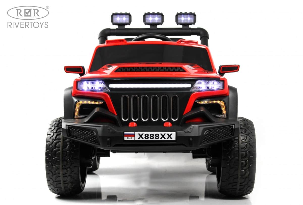 картинка Детский электромобиль X888XX красный 