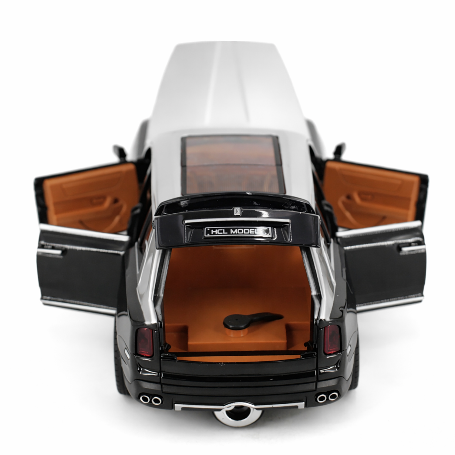 картинка Радиоуправляемая металлическая машина Rolls-Royce Cullinan 1:22 - HCL-3806-BLACK 