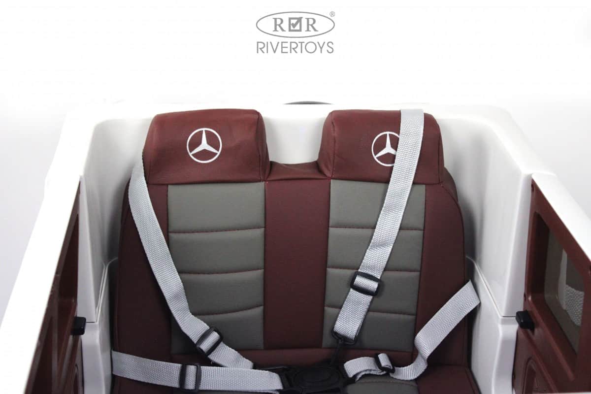 картинка Детский электромобиль Mercedes-Benz G65 (E111EE) белый 