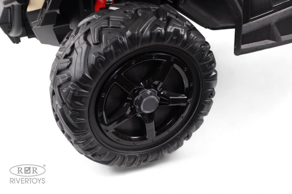 картинка Детский электромобиль K555KK 4WD 24V бежевый 