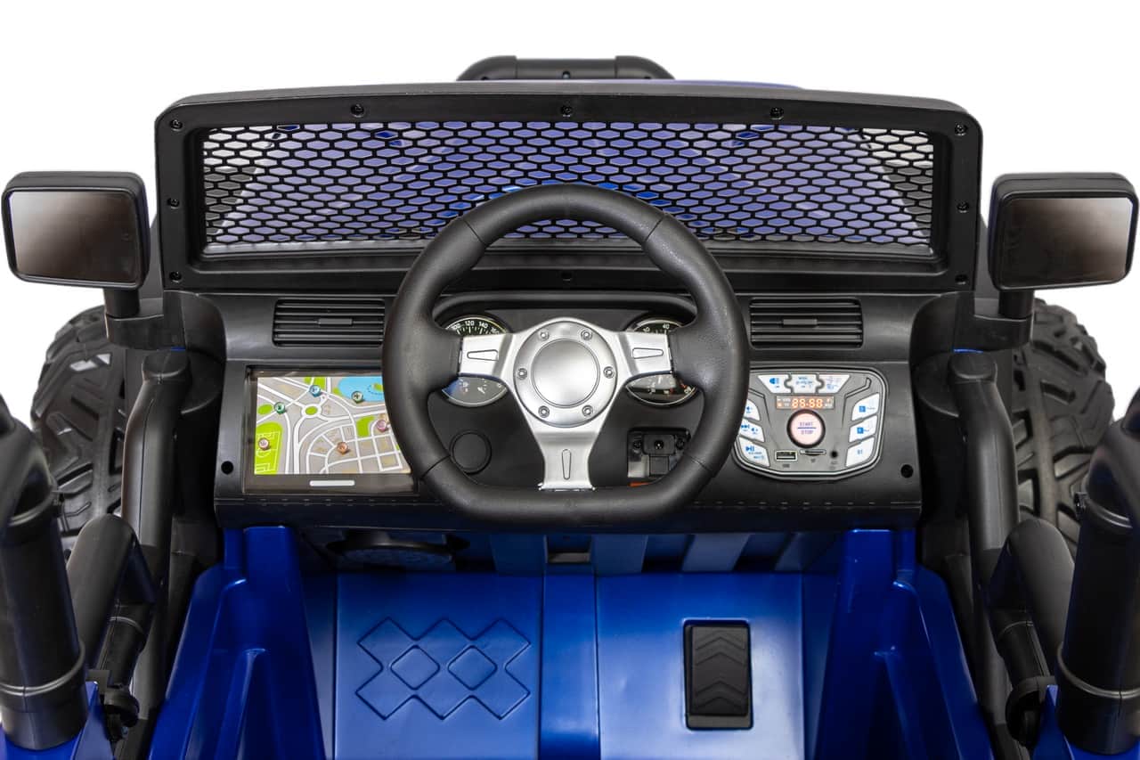 картинка Джип Jeep 24V JC666 Синий краска 