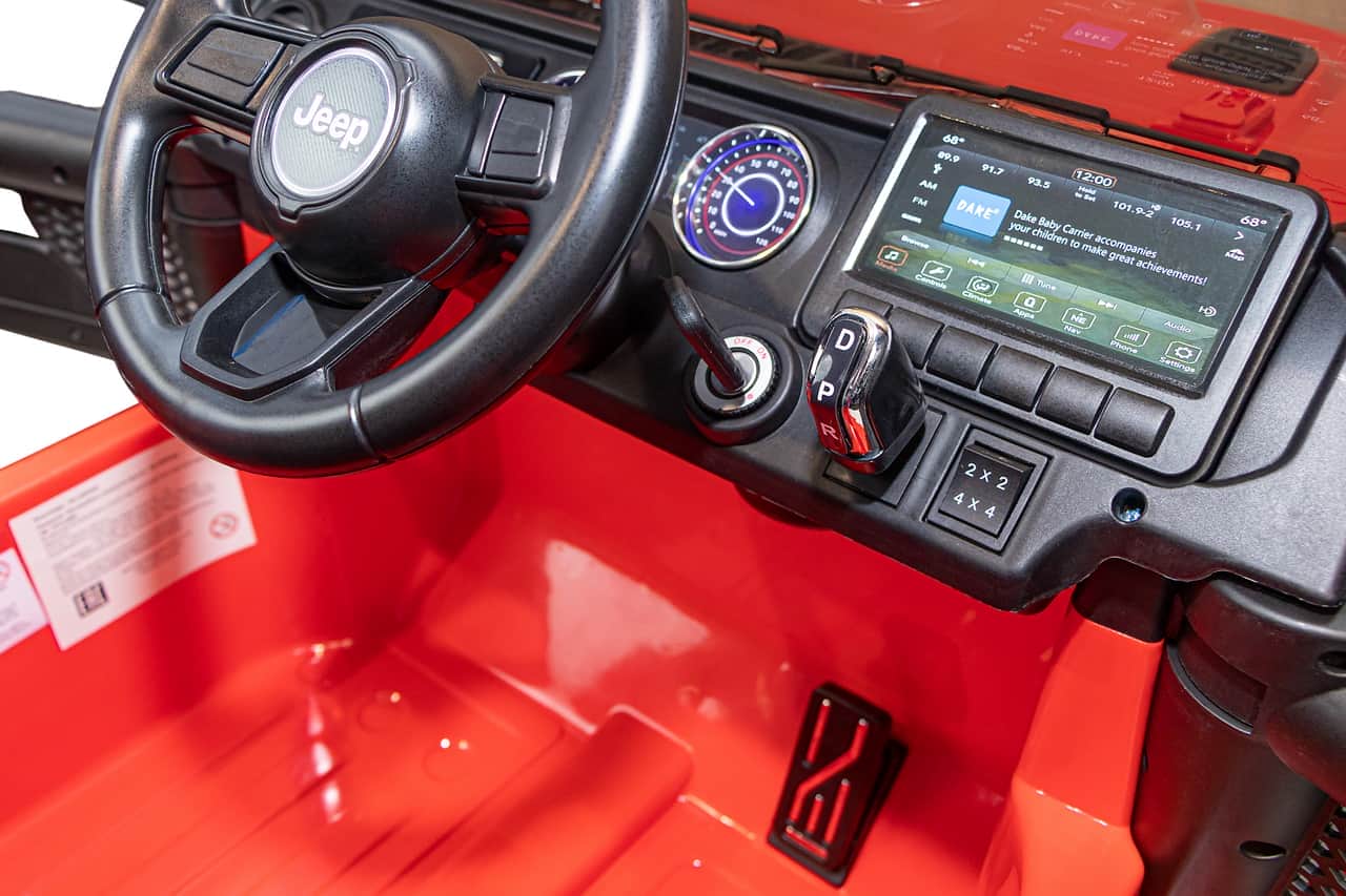 картинка Джип Jeep Rubicon DK-JWR555 Красный 
