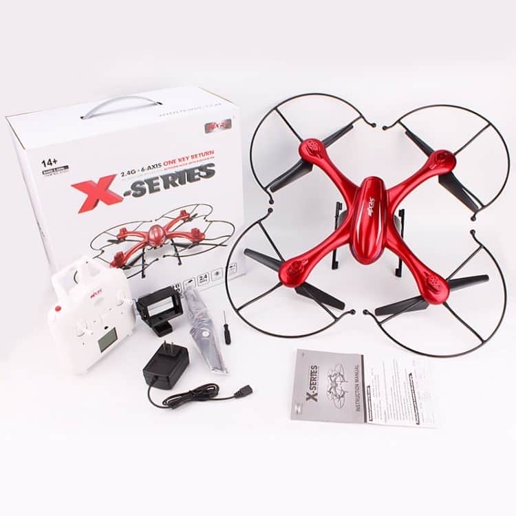 картинка Радиоуправляемый квадрокоптер с HD FPV камерой и барометром MJX X102H 2.4G - X102H-4018 